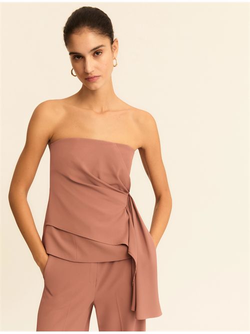 Pantalone stretch e top asimmetrico EMME MARELLA | EMMNIDO407/001